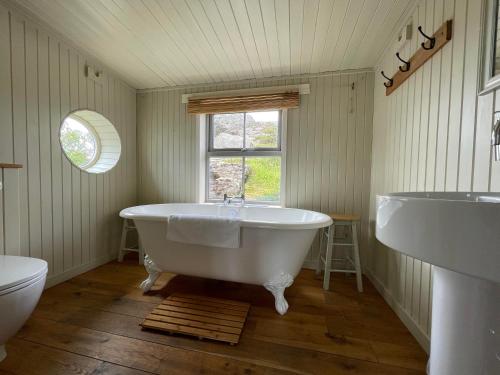 Fürdőszoba, Pier Cottage, Applecross in Toscaig