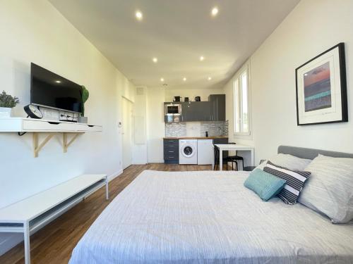 Nice Renting - CAMBRAI02 - Studio Beach Sea View - AC - Promenade des Anglais, Nice (fotografie 6)