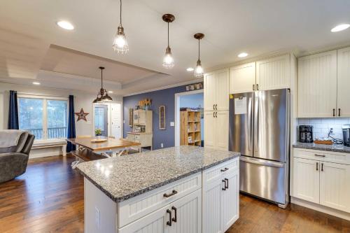 Lakefront Butler Home with Hot Tub and Fire Pit!