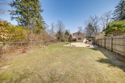 Lovely Kalamazoo River Home with Dock and Hot Tub