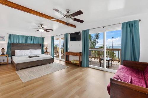 B&B Hale‘iwa - Ocean View Balcony Large Studio w extra Sofa Bed, contact us for price drop - Bed and Breakfast Hale‘iwa