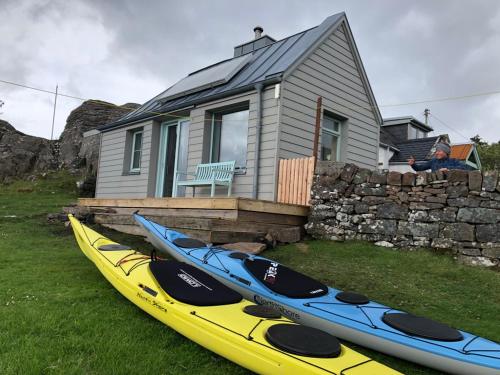 A szálláshely kívülről, Pier Cottage, Applecross in Toscaig