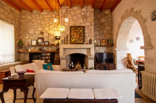 Marvelous Stonehouse With Backyard and Fireplace in Alacati Cesme