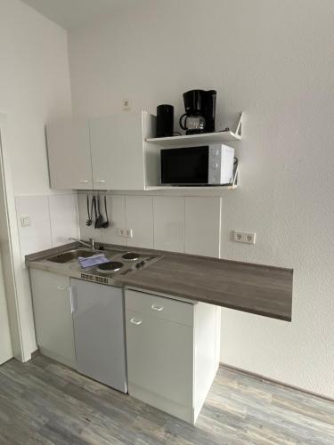 Kitchen, Apartments Osterstraße in Norden