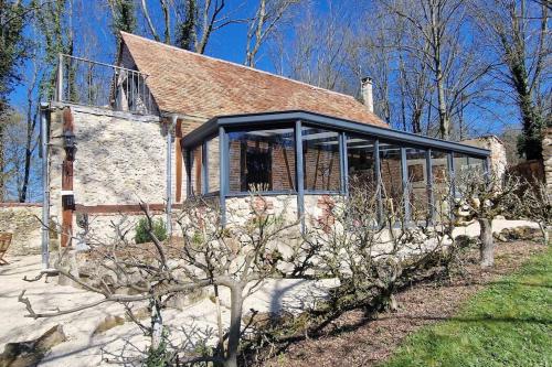 Jardins de Mélusine - Maison en pierres gîte à louer Flavacourt