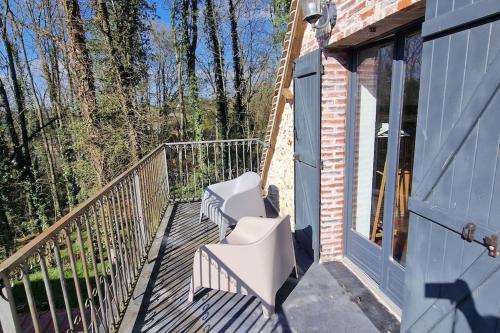 Jardins de Mélusine - Maison en pierres (Jardins de Melusine - Maison en pierres) in Bazincourt-sur-Epte