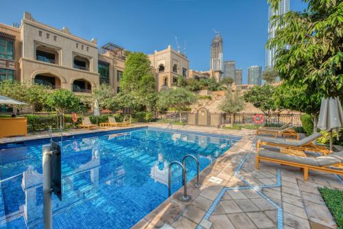 Tranquil Corner -Souq Al Bahar,Burj Khalifa View, Dubaj (fotografie 9)