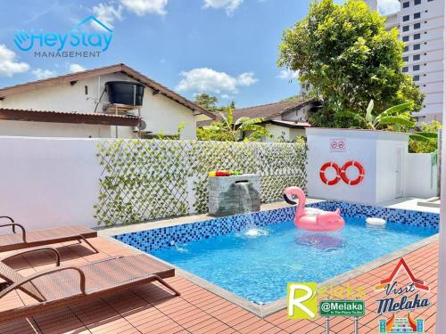 B&B Malacca - Klebang Villa 17Pax PrivateSwimmingPool TownArea By Heystay Management - Bed and Breakfast Malacca