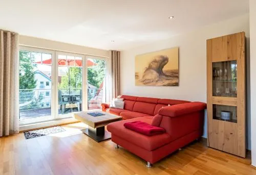 Ferienwohnung Christiane in der Villa zum Kronprinzen direkt gegenüber der SaarowTherme in Bad Saarow, Deutschland