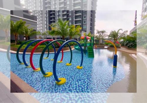 Swimming pool, Beauty Home 2R2B, 15km to Uitm, 6 Pax, 2 Parking in Kota Kemuning