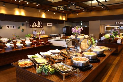Restaurang, Ooedo Onsen Monogatari Hotel Sokan in Matsushima