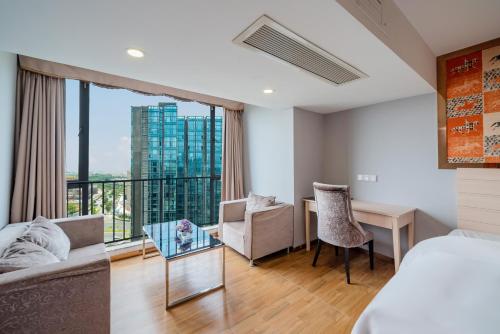 April Fair Duplex Apartment Guagnzhou South Railway Station Min Jie Branch