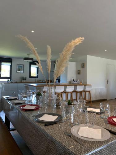 virtuve, Maison proximité Golf et plage de Bréville sur Mer (Maison proximite Golf et plage de Breville sur Mer) in Breville-Sur-Mer