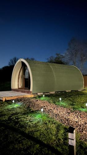 Orchard Luxe Glamping Pod