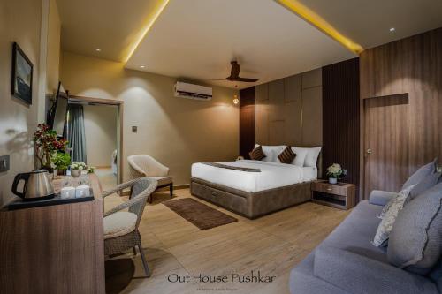 1 double bed