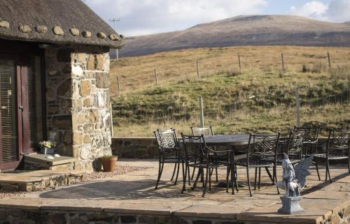 A szálláshely kívülről, Fairy Glen Cottage in Uig