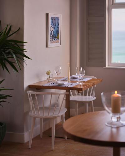 Restaurant, Boskerris Hotel in Saint Ives (Cornwall)