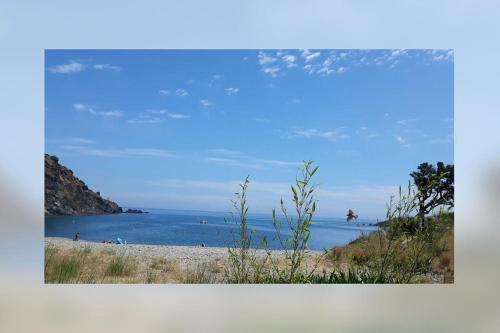 Vue mer, crique de Peyrefite, Cerbère-Banyuls. - Location saisonnière - Cerbère