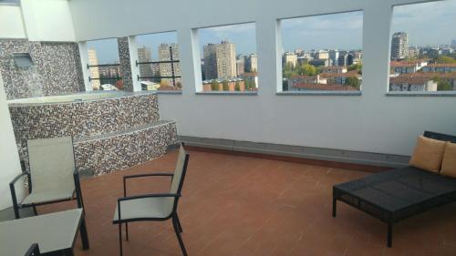 B&B - Camera doppia con bagno privato in stupendo attico con vista mozzafiato, Milan (photo 6)