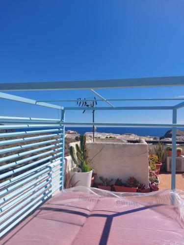 Erkély/terasz, Isleta apartamento con terraza, vistas y WIFI in La Isleta Del Moro