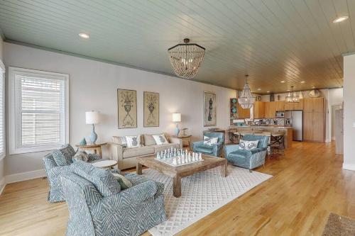 廚房, Grand Pavilion 15 - Oceanfront Home! Pool Pass in 棕櫚島