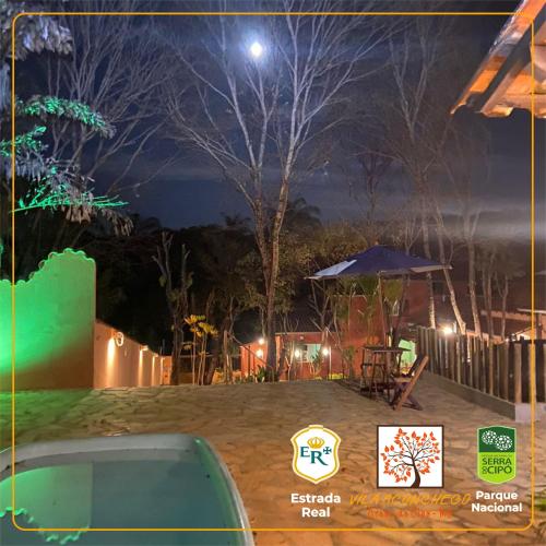 花園, Pousada Vila Aconchego in 桑塔納杜裡亞舒