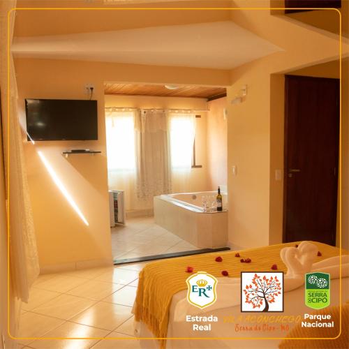 Pousada Vila Aconchego in 桑塔納杜裡亞舒