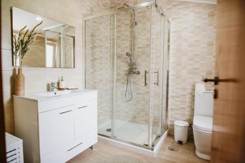 ห้องน้ำ, Forno House - O Lagar in วิลลา เพรีย เดอ อันโครา