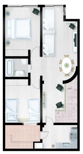 Two-Bedroom Apartment image 5