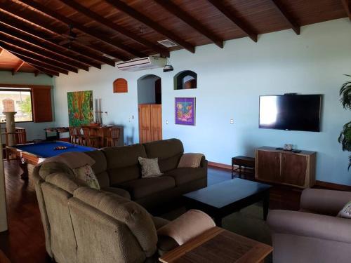 Beach Front House in Playa Hermosa. + Guest House