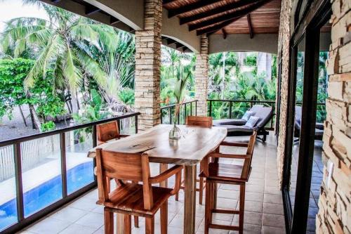 Beach Front House in Playa Hermosa. + Guest House