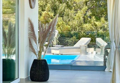 Olive Green Villa Heated Pool