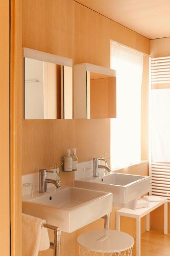 浴室, Hotel Post Bezau in 貝曹