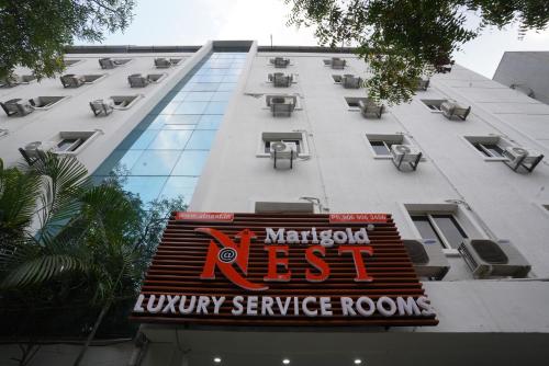 Pohled zvenku, Marigold@Nest in Haidarábád