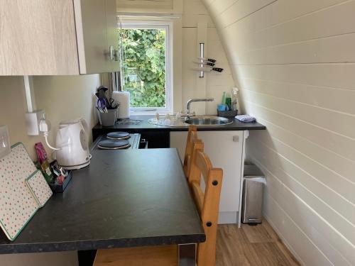 Cosy Glamping Pod with Ensuite WC Near Kingsbridge & Salcombe in Churchstow