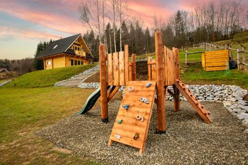 A szálláshely kívülről, Pyrgielówka- chata Roztoki (Pyrgielowka- chata Roztoki) in Stryszawa