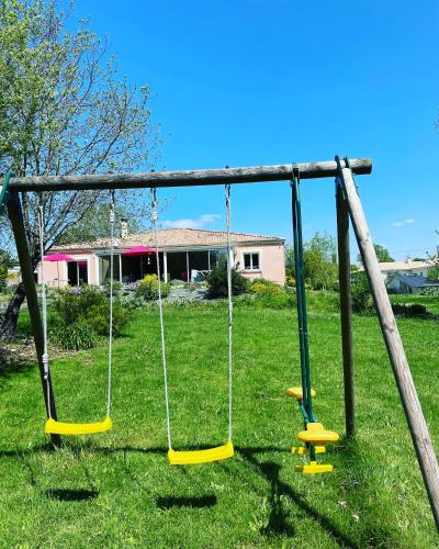 La Méridienne - Piscine chauffée - Terrasse - Parc