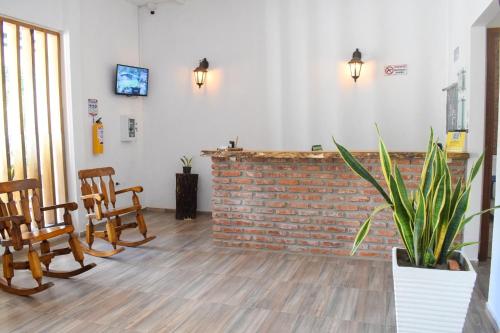 ล็อบบี้, Hotel Palmas del Río Mompox (Hotel Palmas del Rio Mompox) in มองโปส