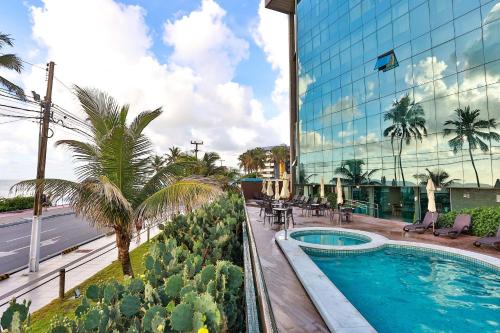 Swimming pool, Ritz Suites-Maceio, Flat a Beira mar de temporada in Maceio