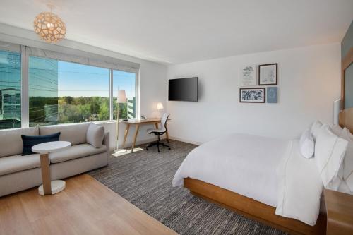 1 king bed, 1 sofa bed