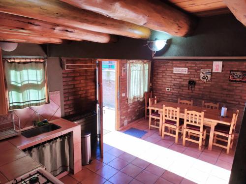 virtuve, Cabañas Los Lúpulos (Cabanas Los Lupulos) in El Bolson