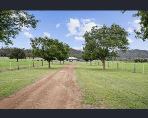Hunter village in Sandy Hollow