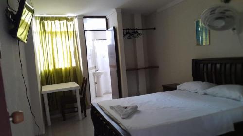 1 double bed