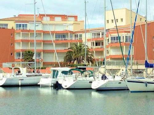 Studio moderne, centre port avec piscine, parking, climatisation - Cap d'Agde - FR-1-723-37, Cap d'Agde (zdjęcie 8)