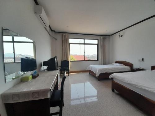 Zimmer, Mittaphap Hotel Oudomxai in Muang Xai