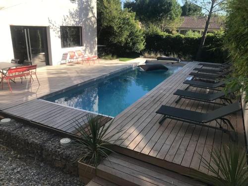 Villa (Loft) à Villetelle, 20 mn des plages - Accommodation - Villetelle