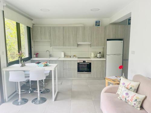 virtuve, Riverside Suite in Kalopanajiotis
