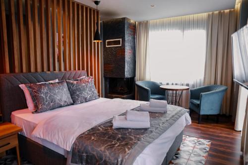 1 double bed