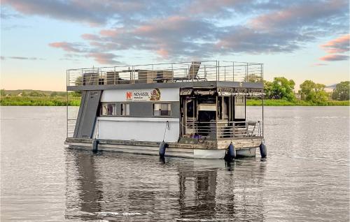 . Nice ship-boat in Havelsee with