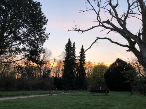 Ferienwohnung Apartment Doppelzimmer in der Villa Naturpark Rheinblick, ruhig, Aussicht, Pool - Dachsenhausen